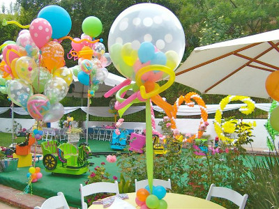 ideas para decorar con globos