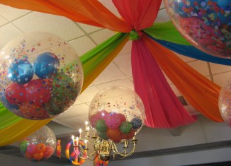 ideas para decorar con globos