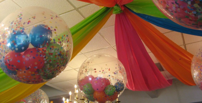 ideas para decorar con globos
